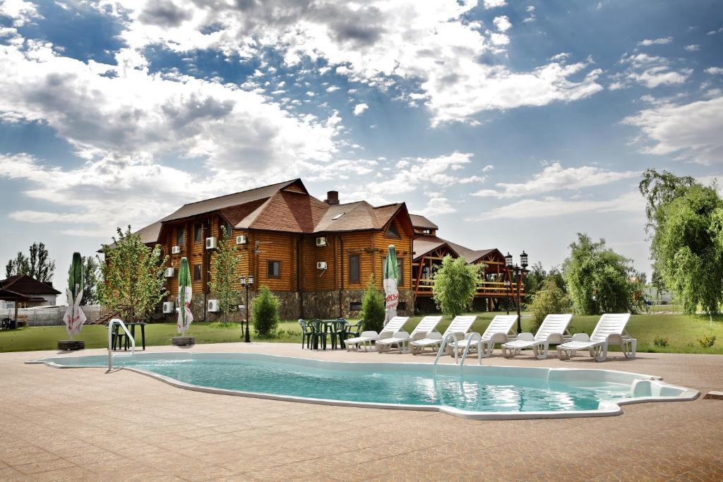 Hotel Panska Hata Nyzhnya Khortytsya Zewnętrze zdjęcie